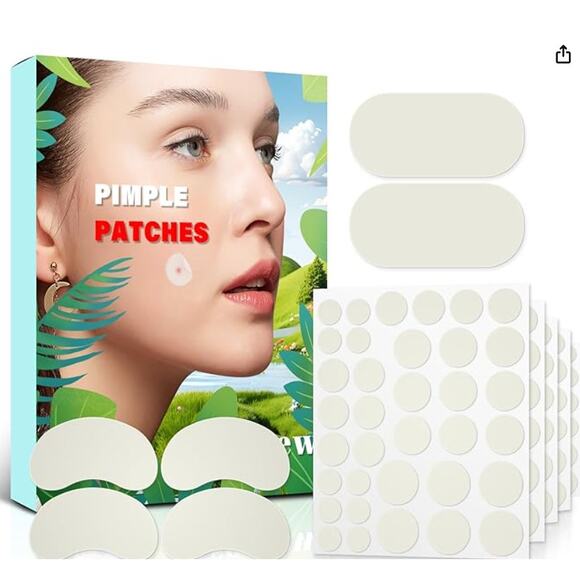 Pimple Patches, 3 Sizes Hydrocolloid Acne Patches, 156 ct. - Picture 1 of 7